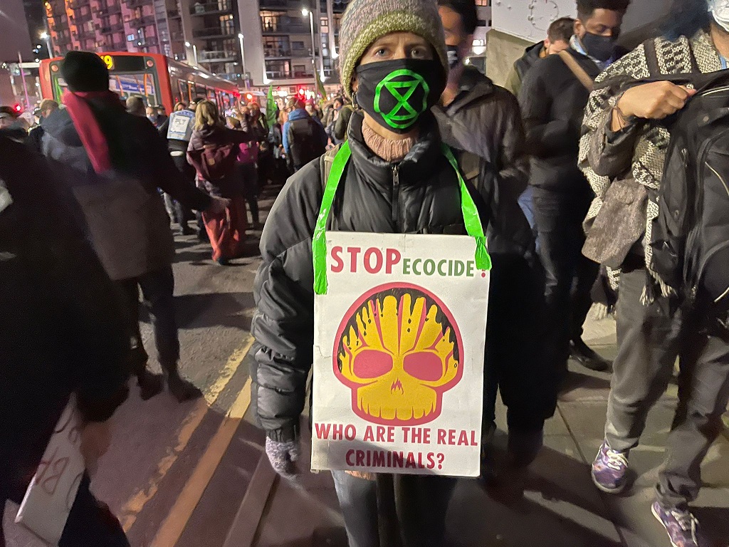 Les activistes climatiques exigent du changement à Glasgow