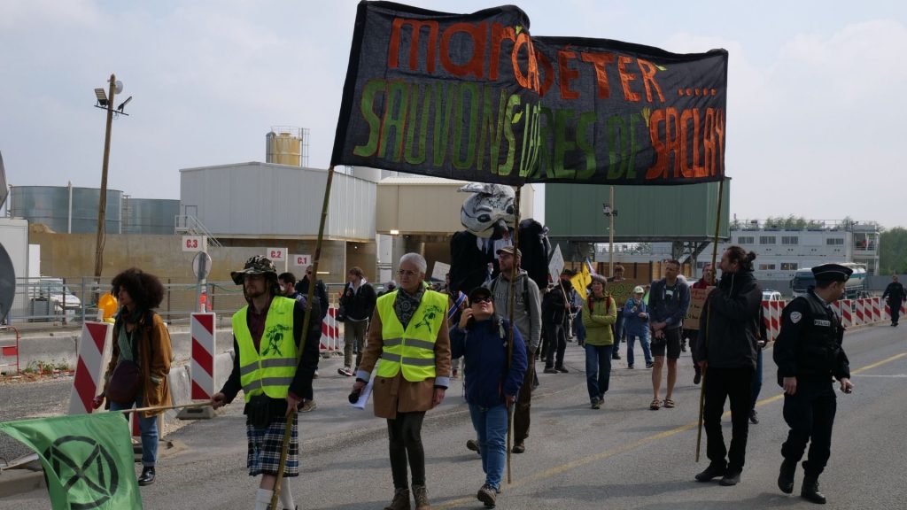 Mobilisation Marche des terres Saclay